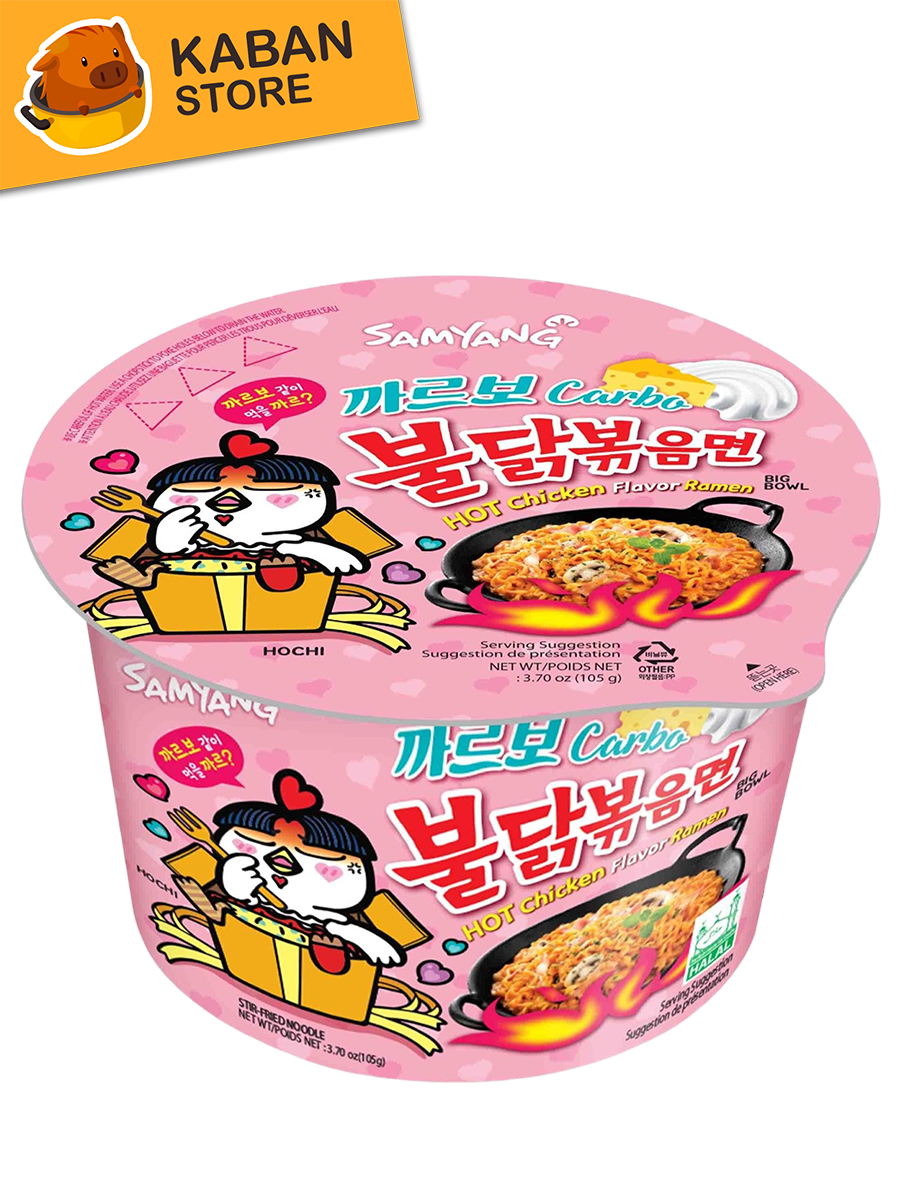 Лапша Buldak Рамен Big Bowl Карбонара Carbonara