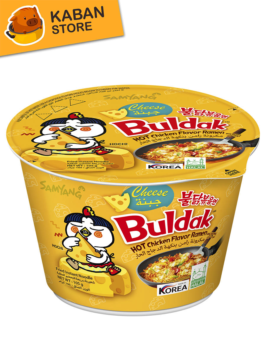 Лапша Buldak Рамен Big Bowl Сыр Cheese