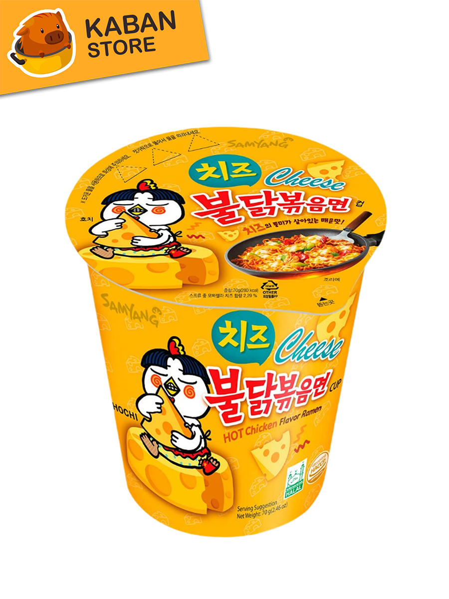 Лапша Buldak Рамен Cup Сыр Cheese